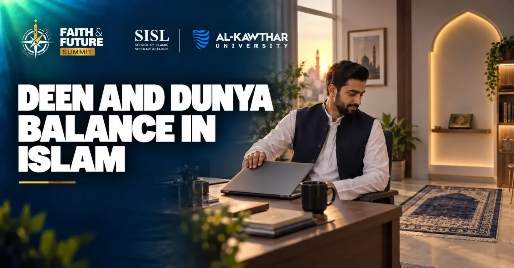 Deen and Dunya Balance